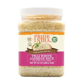 Thai Hom Mali White Jasmine Rice (size: 1.5 LB)